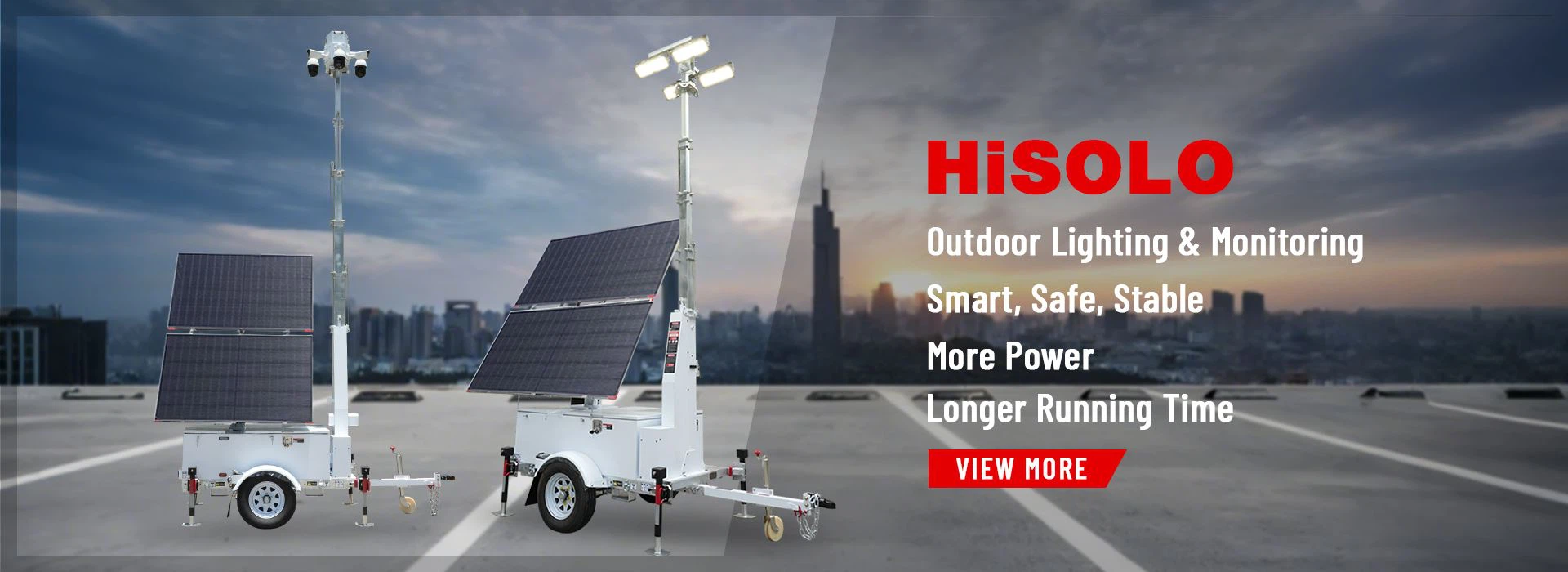 solar surveillance trailer