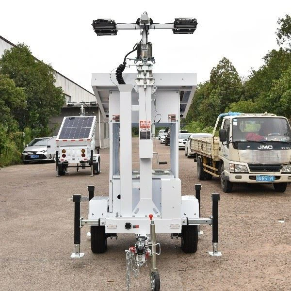 BIGLUX 2 PANEL Lighting Tower Mobile Solar Trailer With LED For