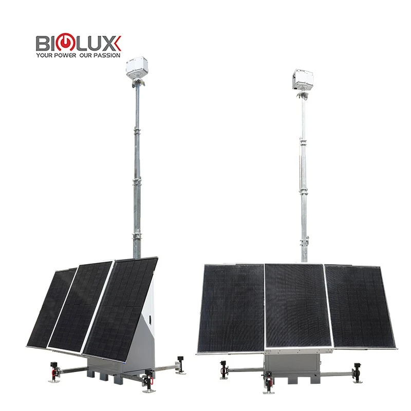 HiCUBE Mobile Solar Surveillance Power Tower best