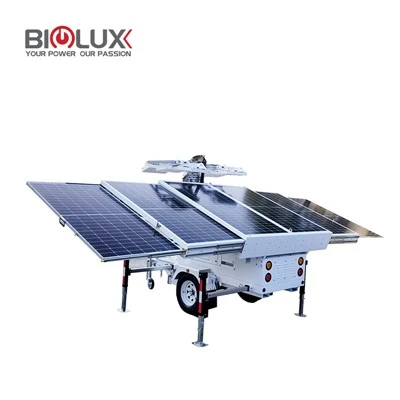Dizel Jeneratörlü Solar Aydınlatma Kulesi