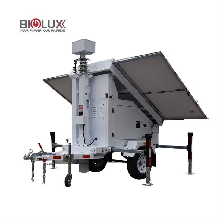 Solar-Powered Mobile Watchtower