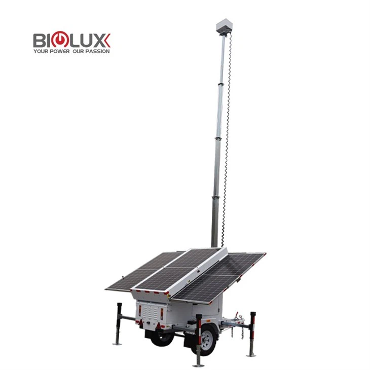 Solar-Powered Mobile Watchtower