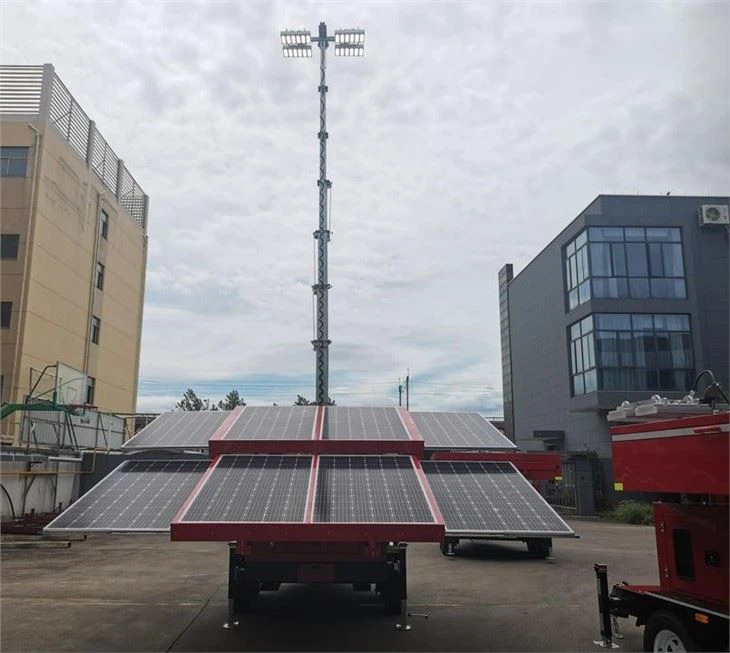 mobile solar light tower 33