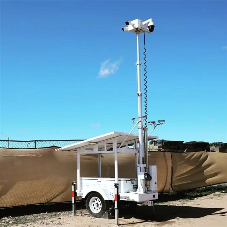 Cameras Trailer Based Solar Powered