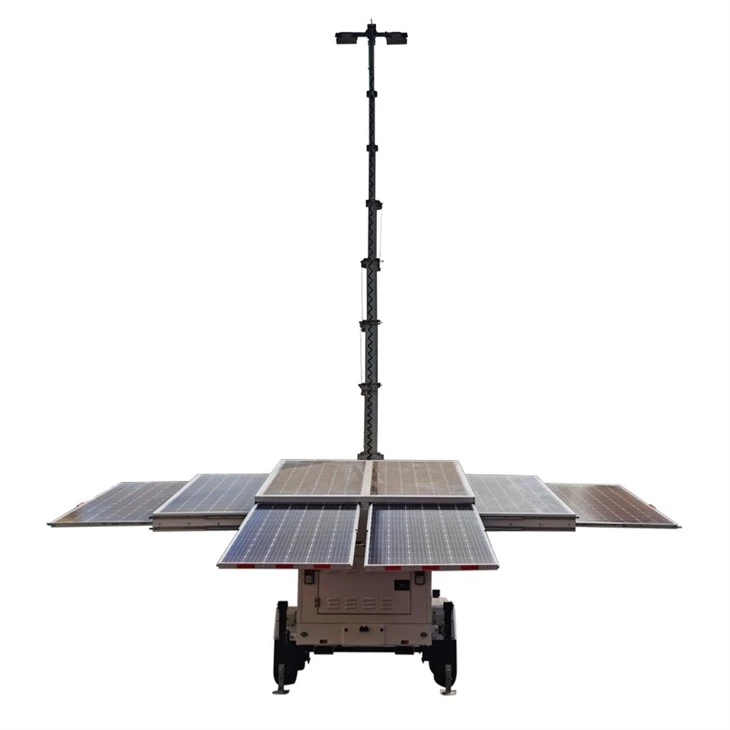 Large Capacity Mobile Solar Trailer