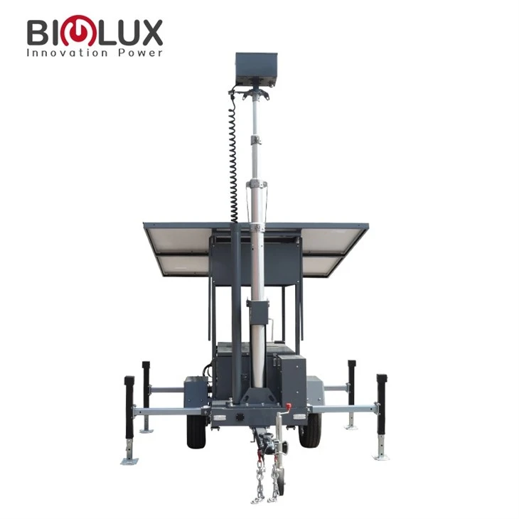 Stable Solar Surveillance Trailer